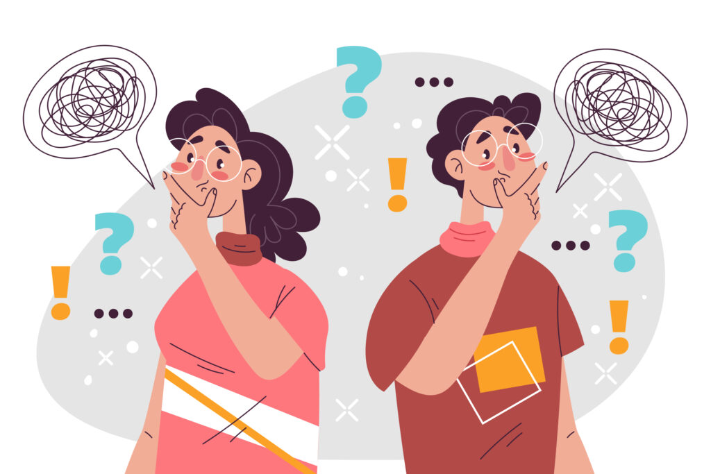 orientation perdu, indécis